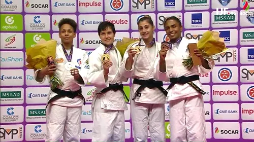 Larisa Florian, medalie de bronz la World Judo Masters, turneul elitelor de la Sankt Petersburg