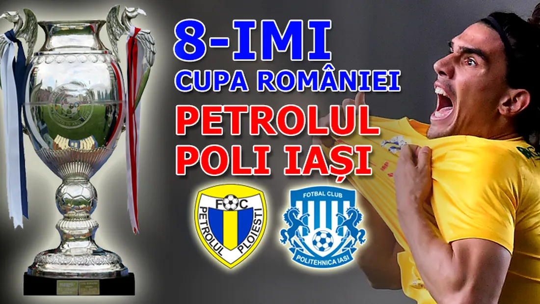 Petrolul a umilit Poli Iași, în Cupa României. ”Găzarii” ajung pentru al doilea an consecutiv în faza sferturilor. Romario Moise debutează cu gol pe ”Ilie Oană”