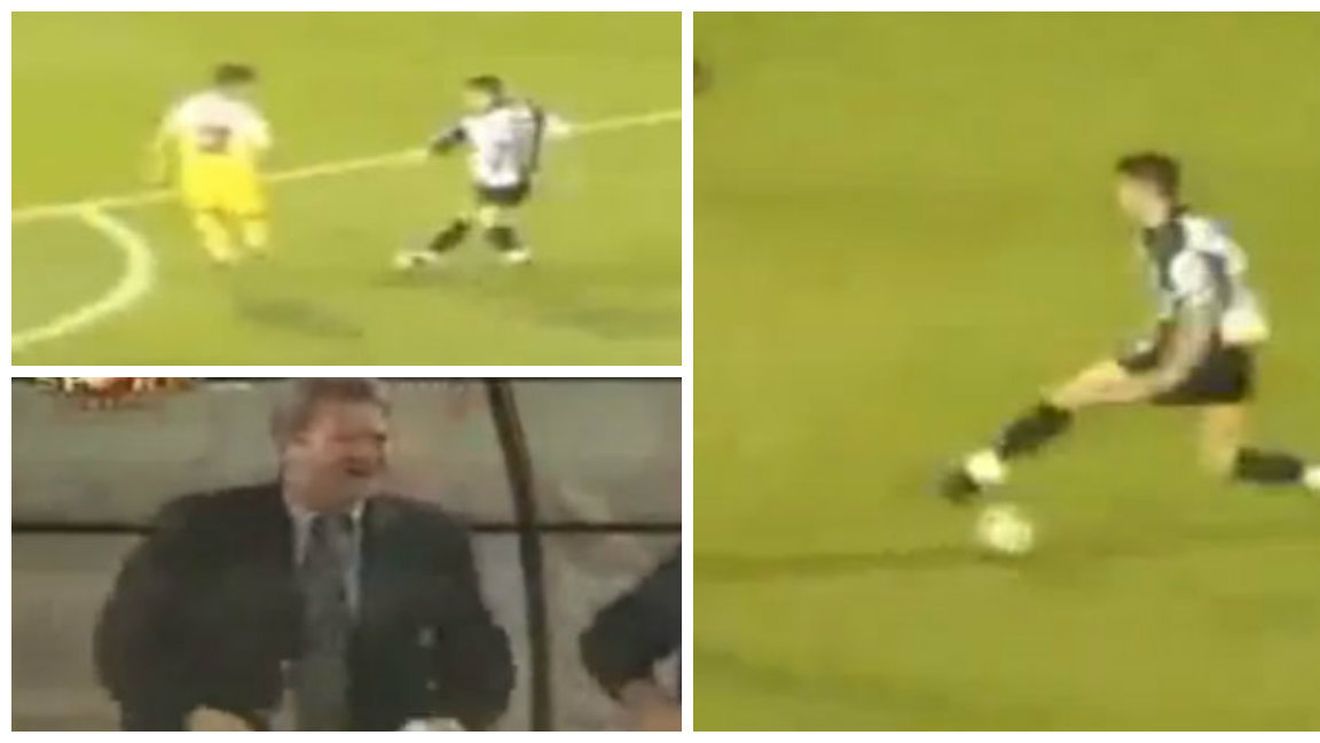 VIDEO: Un clip "pierdut" printre sutele de goluri date de Ronaldo! Prima reușită din cariera lui CR7. Reacția lui Boloni