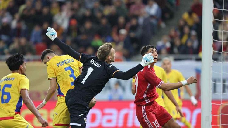 Gafa lui Ionuț Radu din România – Moldova. Ce eroare pentru portarul Celtei