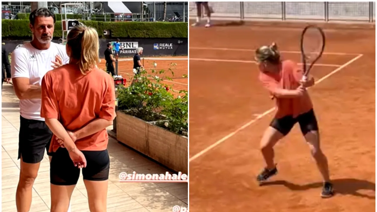 Simona Halep, super antrenament alături de Iga Swiatek la Roma! „Simo