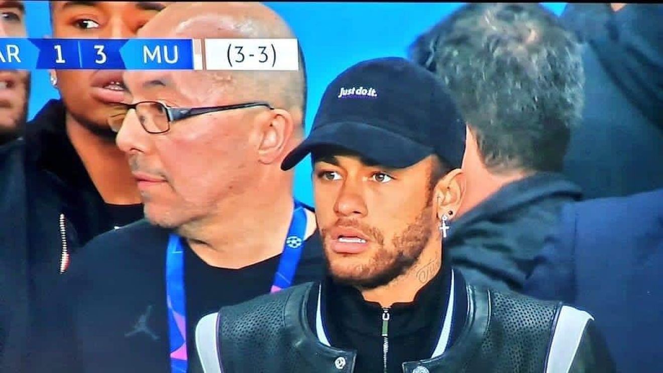 Internetul a explodat după PSG - Manchester United. Parizienii sunt ironizați de toți utilizatorii: "Neymar a scăpat de umbra lui Messi, a ajuns în umbra lui Lukaku"