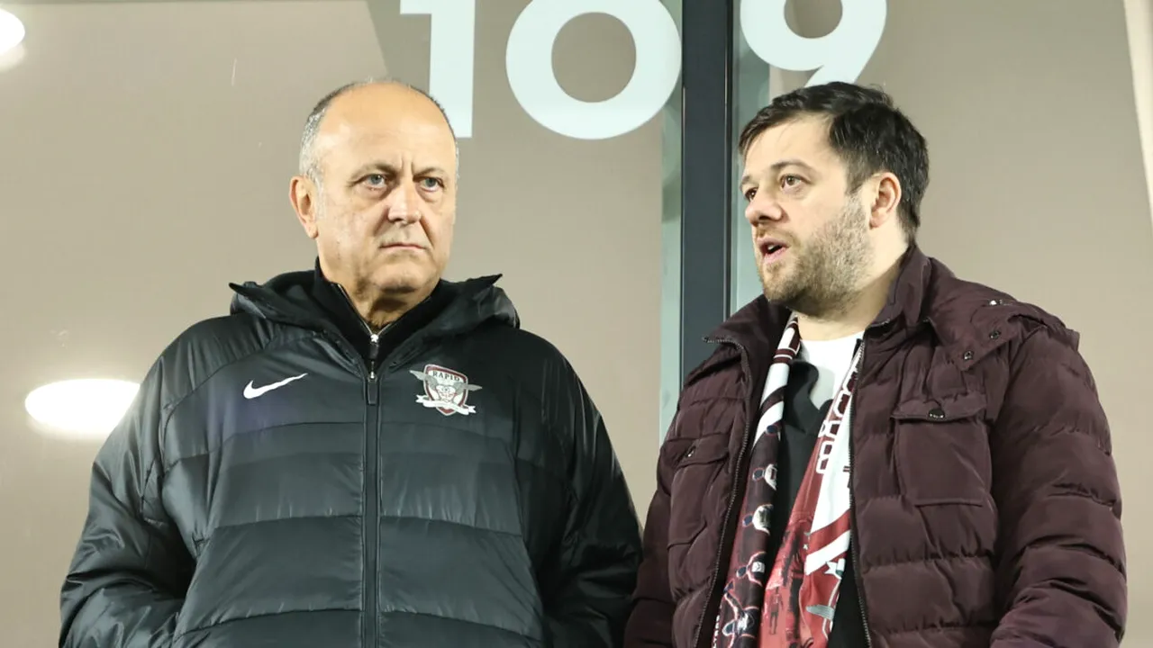 Revoluția transferurilor la Rapid. Victor Angelescu a anunțat măsuri fără precedent: „Vom tăia în carne vie”