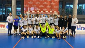 „Interzise” la meciuri în România, câteva echipe din Liga Florilor au plecat în turnee în străinătate pentru a se putea pregăti. Dunărea Brăila a învins o formație din Liga Campionilor