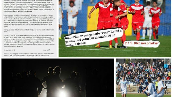 CONTROVERSĂ‚ | Cinci partide dubioase în care a fost implicată prima echipă anchetată în mod oficial pentru blaturi. "Suntem noi vinovați că joacă alții la pariuri meciurile noastre?"