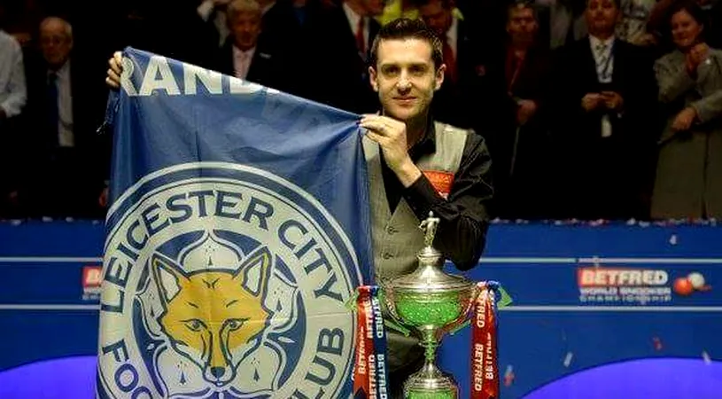 Noapte istorică pentru orașul Leicester! Englezul Mark Selby a câștigat Campionatul Mondial de snooker, după 18-14 în finala cu Ding Junhui