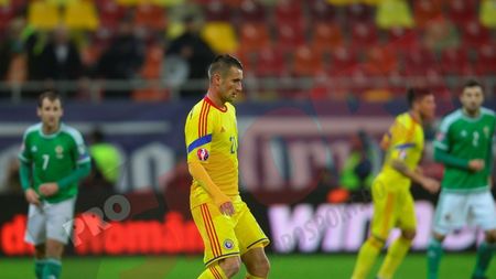 Dragoș Grigore i-a cerut permisiunea selecționerului pentru a sărbători victoria cu Irlanda de Nord: "Nu știu dacă putem să facem asta, trebuie acordul lui nea Puiu"