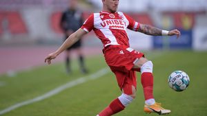 „Nu s-a întâmplat ceva uau. A câștigat echipa și cam atât!”. Deian Sorescu, adus cu picioarele pe pământ după hattrick-ul reușit în Dinamo - Voluntari | EXCLUSIV