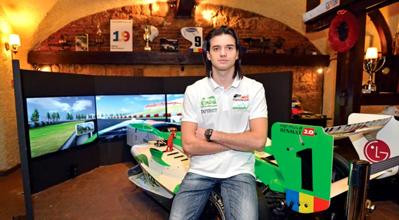 Adrenalina din cockpit!** Pilotul Mihai Marinescu a creat un simulator de Formula 2 unde piloții își pot testa limitele