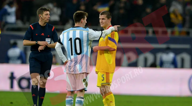 Marele regret al lui Alex Bourceanu: „Vaaiii... Messi ... îmi pare rău că nu am reușit să-i iau tricoul!”