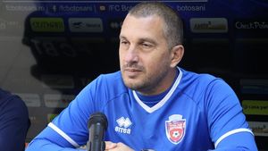Vorbește un antrenor fericit! Ce spune Costel Enache după victoria cu Dinamo și despre Răzvan Oaidă: "Băieții se bucură, știu că vor primi o bere" :)