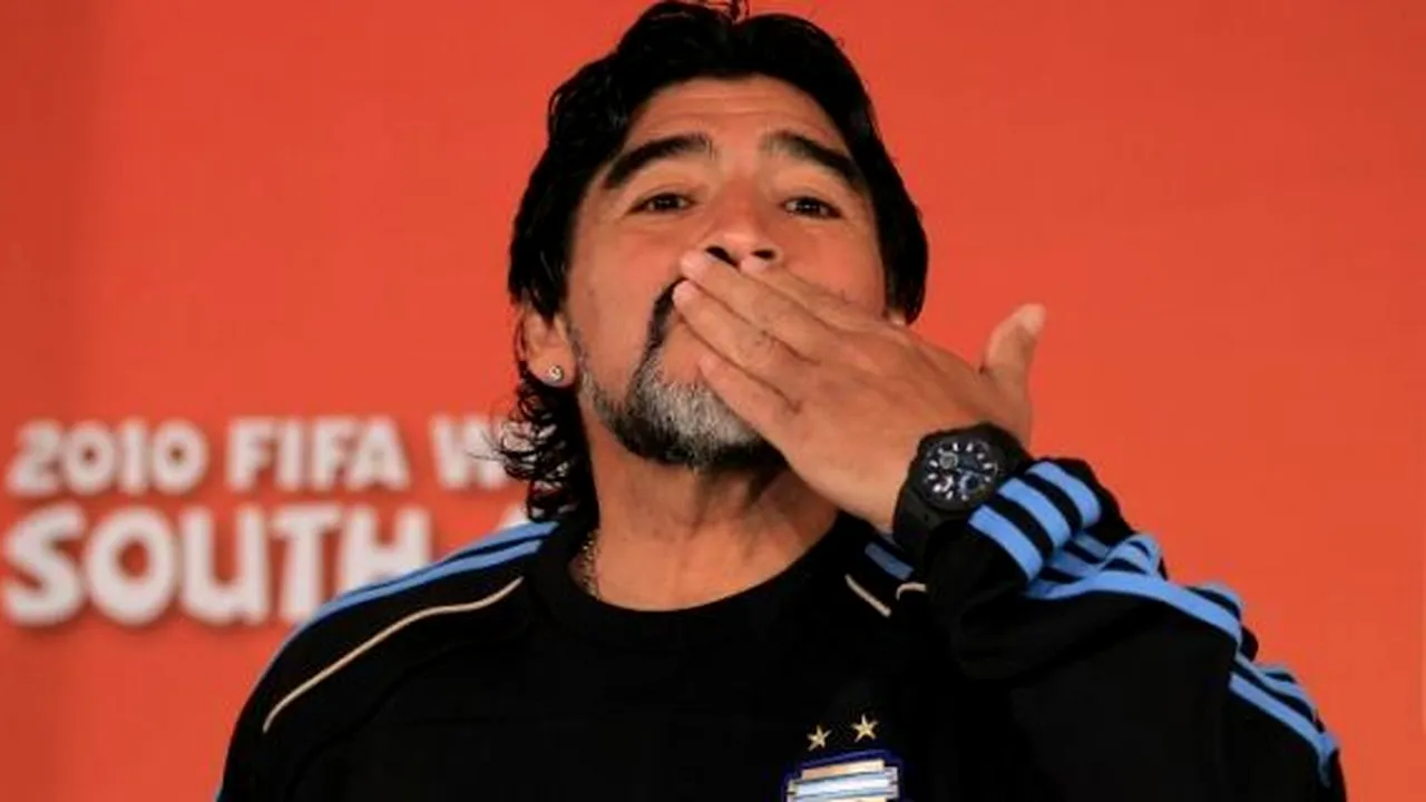 Argentina, poarta spre echipa vieții!** Maradona: 