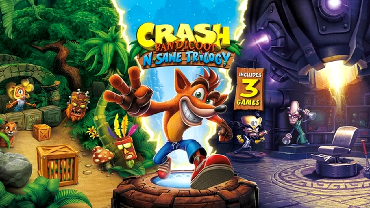 Crash N.Sane Trilogy sosește mai devreme pe Xbox, Switch și PC