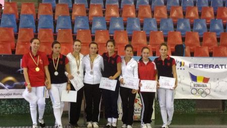 Mălina Călugăreanu e campioană națională la floretă junioare