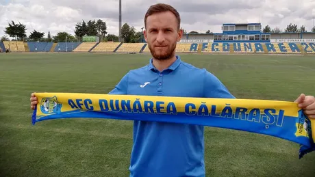 Alexandru Ciucur nu merge cu UTA în Liga 1, ci continuă în Liga 2 cu Dunărea Călărași. Pe ce perioadă a semnat
