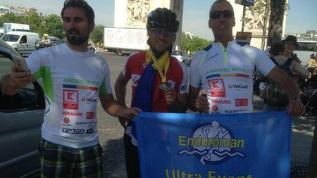 FINAL EPOCAL | Recordurile lui Andrei Roșu. E primul vegetarian și, totodată, primul român care termină infernalul concurs A2A. De asemenea, e primul român care traversează înot Canalul Mânecii. În total, a alergat 140 de kilometri, a înotat 60 de kilometri și a pedalat 300 de kilometri
