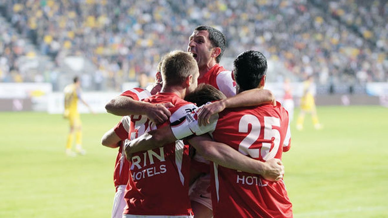 "Câini" în casa "lupilor"!** Dinamo va juca play-off-ul Ligii Europa pe arena "Ilie Oană"