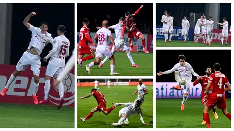 Derby chinuit, decis de un puști! Cu 20 de ani mai tânăr decât Tamaș, Rareș Ilie a făcut diferența în Rapid - ”U” Cluj