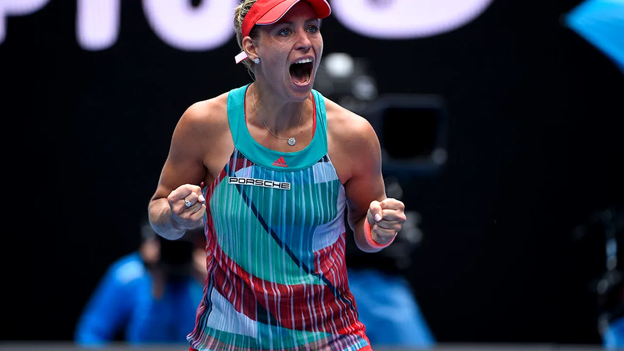 Angelique Kerber a învins-o pe Serena Willams în finală și e noua REGINĂ‚ la Australian Open! Halep cade pe locul 3 WTA