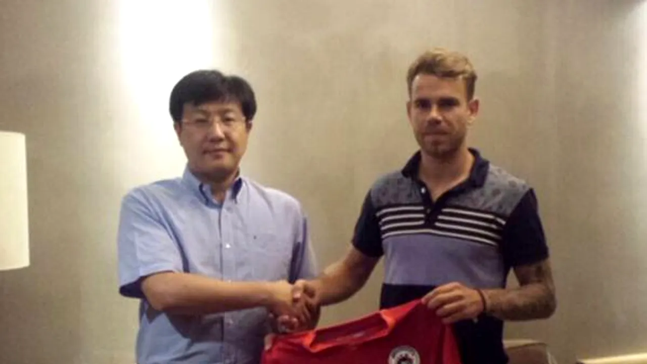 OFICIAL | Golgheter în Ucraina, nou start în China. Eric Bicfalvi a semnat cu echipa de pe locul 14 în prima ligă chineză