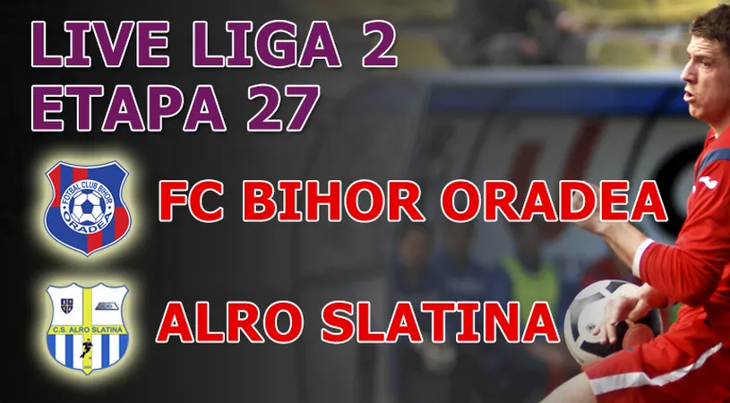 Oradea câștigă cu scandal!** FC Bihor - ALRO 2-1