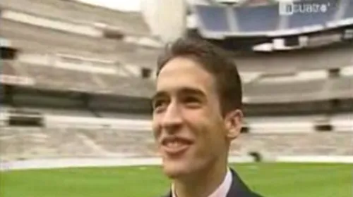 VIDEO** Vezi ce spunea Raul după primul gol pentru Real, în urmă cu 16 ani