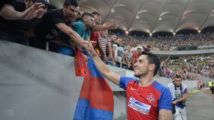 Stanciu și-a luat rămas bun de la Steaua: "E o mândrie enormă pentru mine faptul că am putut să apăr culorile acestui club!" Mesajul pentru fani