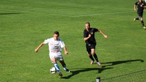 Gloria Bistrița - Korona Kielce 2-0, într-un meci amical