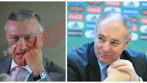 Octavian Goga, vicepreședintele FRF, susține că n-ar fi fost ținut pe la uși și amenințat de consilierul lui Răzvan Burleanu: "Am avut analize pertinente"