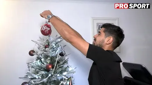 Rapidiștii au interzis steaua din vârful bradului de Crăciun! Cum petrec sărbătorile jucătorii giuleșteni | VIDEO EXCLUSIV