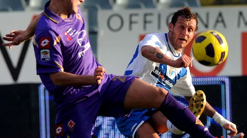 VIDEO Există viață și după Mutu!** Fiorentina a renăscut spectaculos contra Bresciei și a urcat până pe locul 12!
