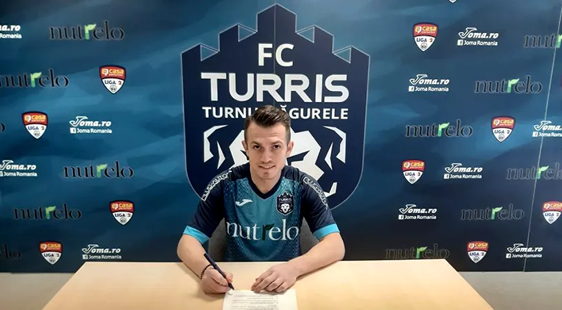 Prima achiziție făcută de Turris vine din Liga 1.** Echipa teleormăneană a semnat cu Tiberiu Serediuc. Un fost jucător de la UTA și Petrolul, dorit de Lincar