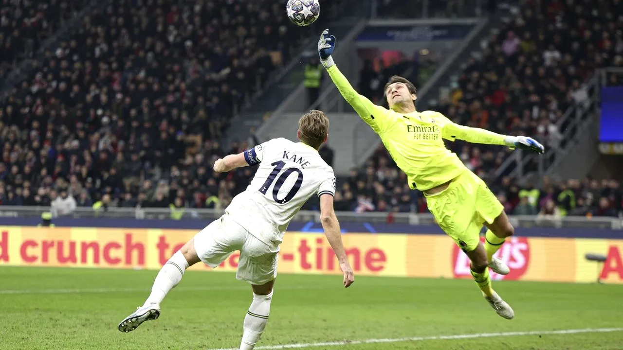 Ciprian Tătărușanu, prestație excelentă în AC Milan - Tottenham! PSG, eclipsată de Bayern la Paris | LIVE BLOG