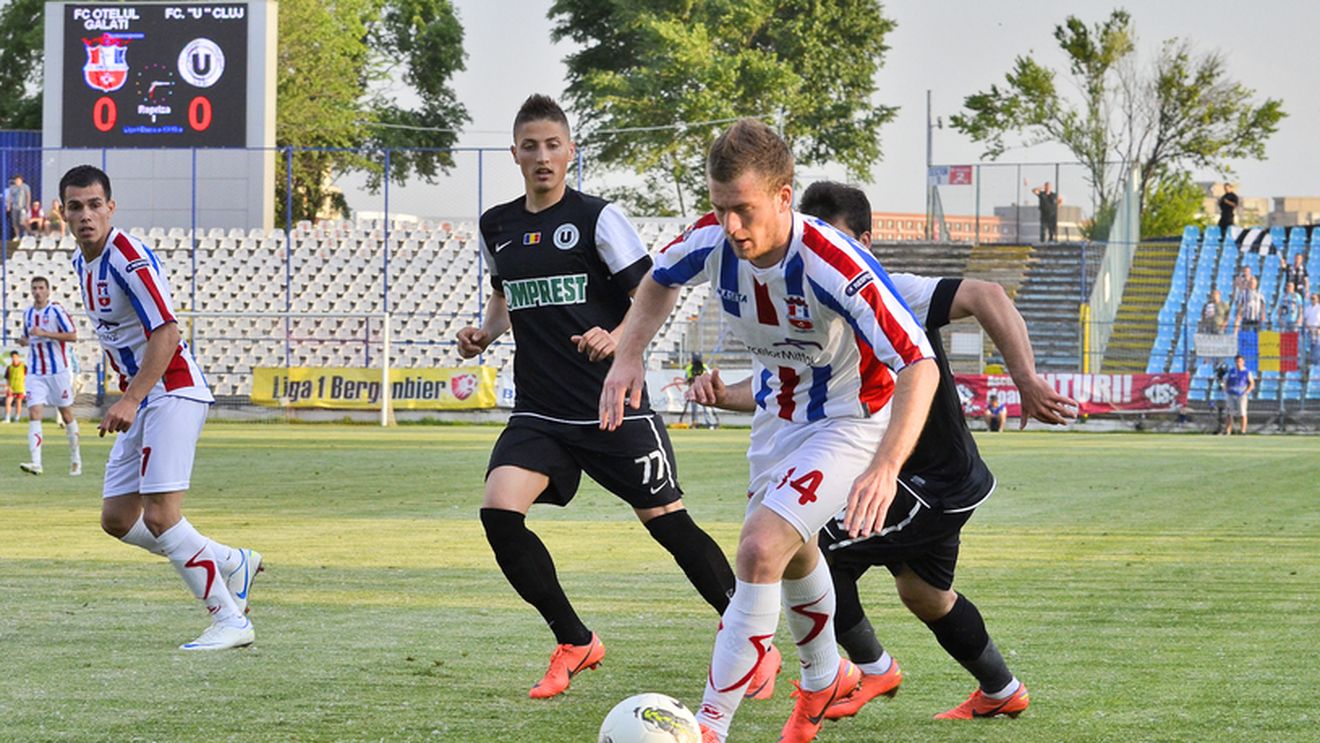 Silviu Ilie a revenit la antrenamentele echipei Oțelul Galați după 15 luni de inactivitate