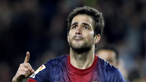 Barcelona este dispusă să renunțe la Fabregas! Rivalele din Manchester se luptă să obțină semnătura spaniolului