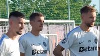 Drăguş şi Korenica abia au venit, că au şi fost luați în primire de colegii de la FCSB!