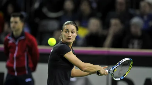 Monica Niculescu, câștigătoarea concursului WTA „Cea mai bună lovitură a lunii aprilie”