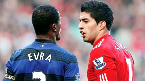 Suarez, suspendat opt etape!** Atacantul lui Liverpool a fost pedepsit pentru remarcile rasiste făcute la adresa francezului Evra