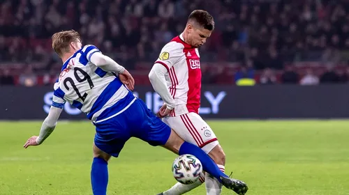 Răzvan Marin, șansă nesperată primită la Ajax! Schimbarea totală a strategiei „lăncierilor” îl face titular din sezonul viitor