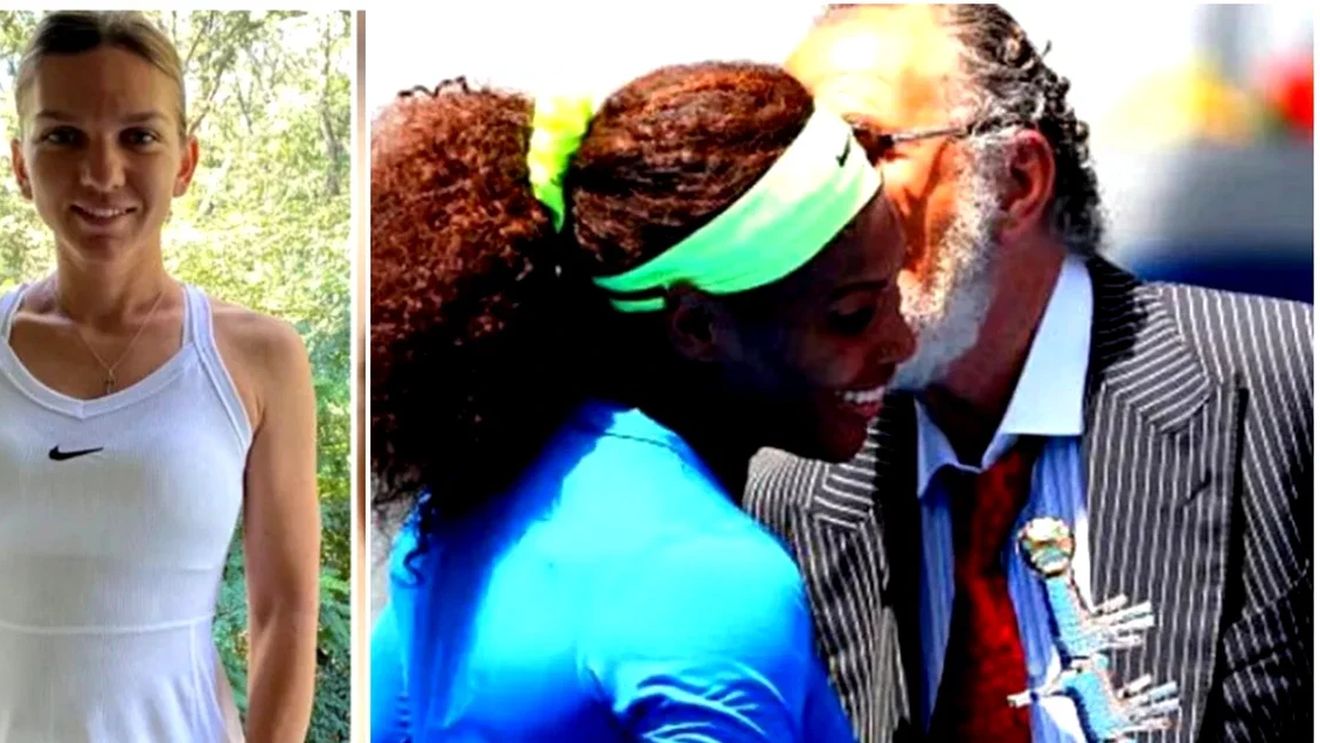 Simona Halep s-a dat de gol: ce a făcut cu trofeul pe care a vrut să i-l „fure" Serena Williams! Nici măcar Ion Țiriac nu s-ar fi așteptat la asta. VIDEO