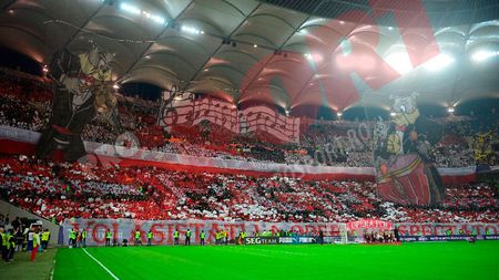 FOTO: Mesajul care nu s-a văzut la TV. Răspunsul steliștilor la super coregrafia lui Dinamo. Ce aroganță au încercat 