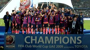 BarÃ§a UNICA!** Echipa lui Guardiola a câștigat C.M. al Cluburilor, al 6-lea trofeu din 2009!