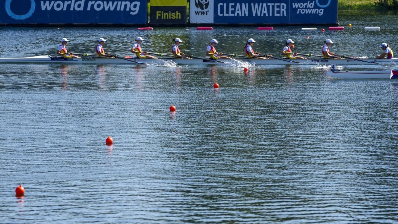 Argint pentru România la Campionatele Europene de canotaj. Ce alte rezultate au obținut „tricolorii” la Szeged 