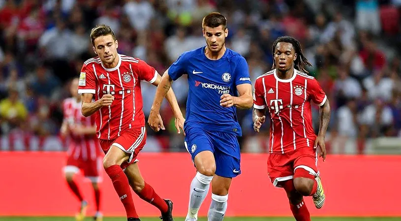 Bayern Munchen a învins Chelsea, scor 3-2, la International Champions Cup. Cum s-a descurcat Morata la debutul în echipa lui Conte