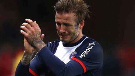 David Beckham a izbucnit în lacrimi la ultimul meci în fața propriilor fani