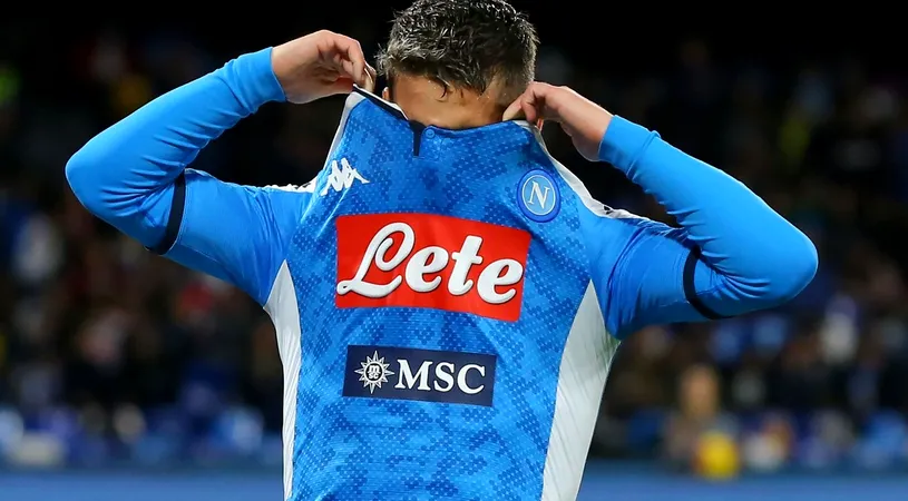 Scandal în Italia! Acuzat că se dă lovit, un star al lui Napoli a izbucnit: 