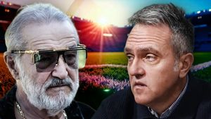„Bă, bagabontule!”. Gigi Becali, ieșire PRIMITIVĂ, în direct la TV, împotriva lui Decebal Rădulescu