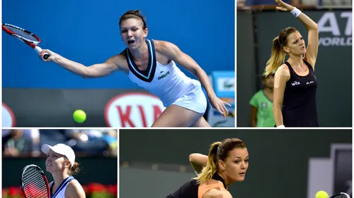 Halep, dezintegrată în primul set de Radwanska. O singură dată în toată cariera sa Simona a mai pățit așa ceva. Ce s-a întâmplat