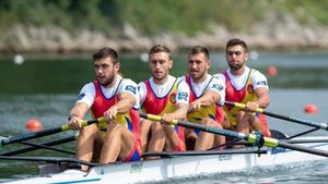 România a câștigat medalia de argint la Campionatele Mondiale de canotaj de la Linz!