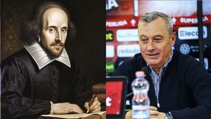 Mircea Rednic a făcut show la conferința de presă! A citat din Shakespeare și a venit cu o interpretare proprie, neaoșă: „Ori se rupe hamul, ori se c..ă calul”